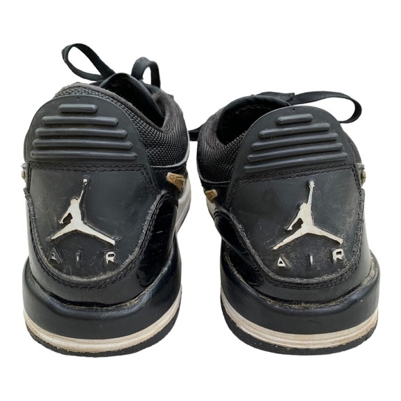Air Jordan Legacy 312 Low Black White Gold Unisex Nike Kids' Sneakers sz 4Y - Picture 3 of 11